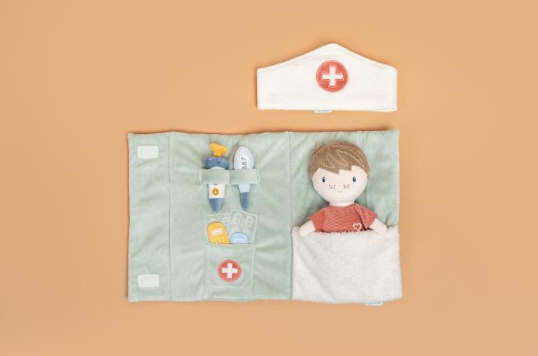 Little Dutch - Kuschelpuppe Jim, Doktor Spielset
